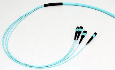 Sistema de cableado de fibra preterminada