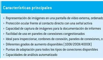 Sondas de inspección de fibra