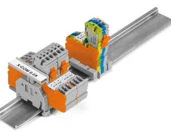 Bornas de carril DIN