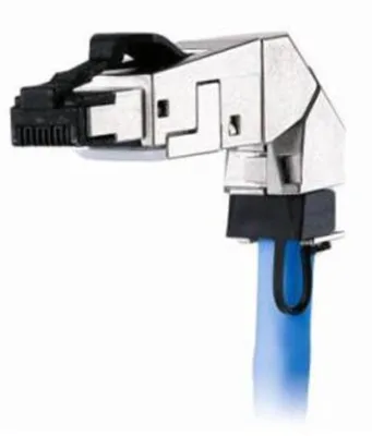 Conector de categoría 6A para espacios reducidos