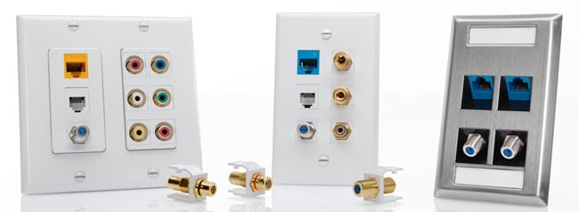 Sistema de conexión en pared