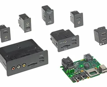 Módulos de conectividad multimedia