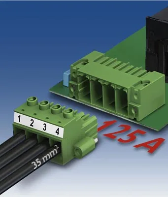Conectores PCB para alta corriente