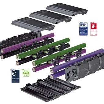 Cadenas portacables cerradas