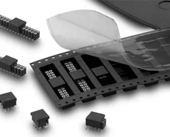 Cinta y bobina para conectores SMD