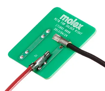 Terminales para soldadura directa