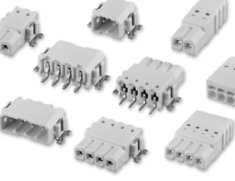 Conectores para LED con aislante blanco