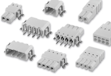 Conectores para LED con aislante blanco
