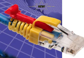 Aliviador de tensión en conectores RJ45