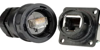 Conectores Ethernet Cat 6 para entornos adversos
