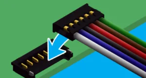 Sistema de conexión a placa con cable de 1,2 mm