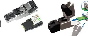 Conectores RJ45 para ensamblaje en campo