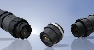 Disponibles en diversas variedades para corriente continua o alterna, estos conectores de potencia IP67 están indicados para aplicaciones en exterior y en entornos exigentes.