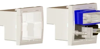 Módulo multimedia de 45 x 45 mm