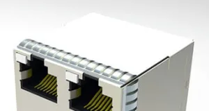 Conector RJ45 apilado
