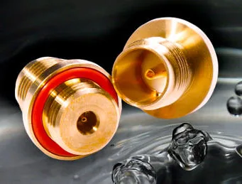 Conectores RF resistentes al agua