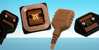 Conector para wearables militares