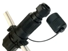 Micro conector IP68 de 2 polos y 10 A