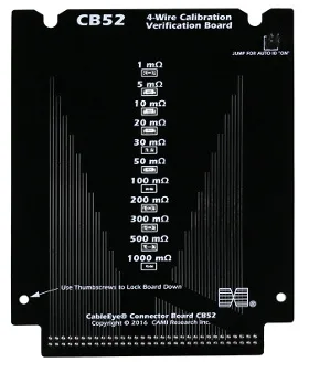 Placa para calibración de 4 cables