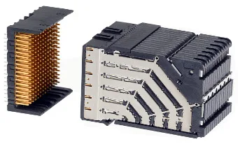 Sistema de conexión para tarjetas backplane