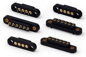 Conectores de resorte de 4 mm