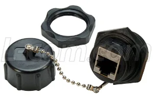 Acopladores IP67 bulkhead RJ45