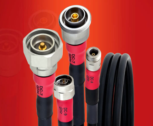 Ensamblajes de cables para analizadores RF