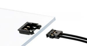 Sistema de conexión cable a placa compacto