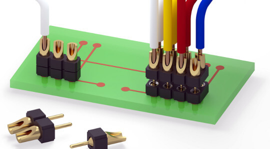Cabezales de copa con bajo perfil para soldadura