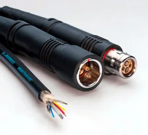 Conectores híbridos para broadcast HDTV