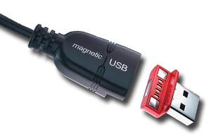 Conectores magnéticos USB