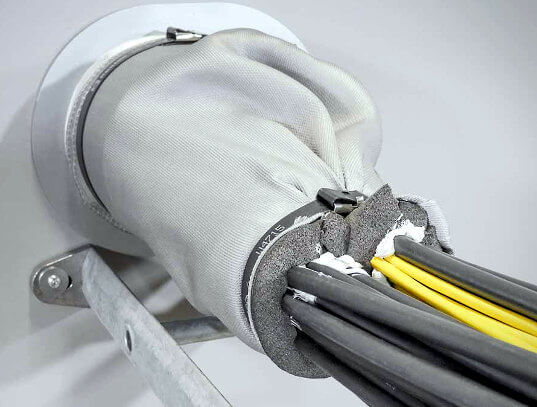 Cortafuegos de cables para aplicaciones marinas 