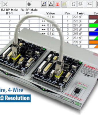 Sistema de chequeo y medición de cables automatizado