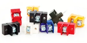 Bloques terminales con codificación por colores