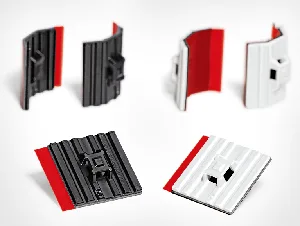 Soportes autoadhesivos de sujeción para cables