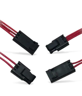 Mini conectores sellados IP67 con paso de 2,5 mm