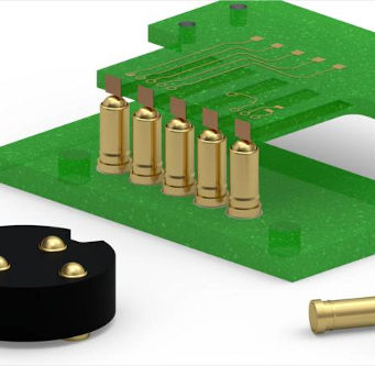 Contacto accionado por resorte