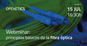 Webminar sobre los principios básicos de la fibra óptica