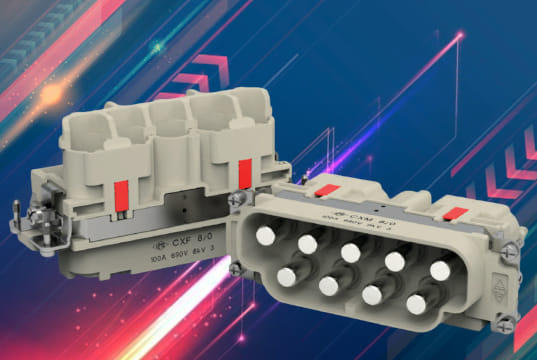 CX-8/0 Conectores de alimentación rectangulares para entornos adversos