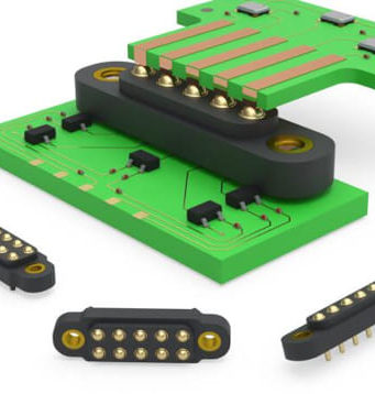 Conectores con resorte de fila simple y doble Omniball