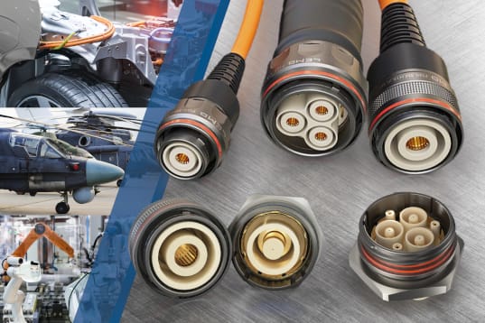 M-Series Conectores de alta potencia para entornos adversos