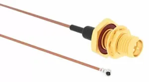 Ensamblajes de cable de RP-SMA a AMC con capacidad Wi-Fi 6