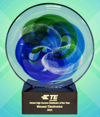 TE Connectivity premia a Mouser Electronics por noveno año consecutivo