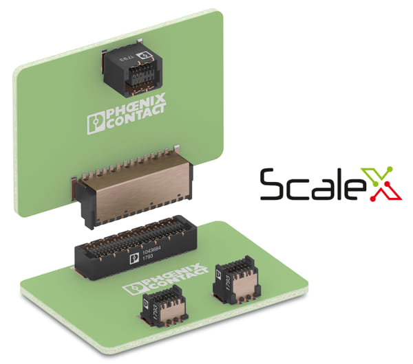 Interconexión placa a placa en aplicaciones industriales de espacio limitado