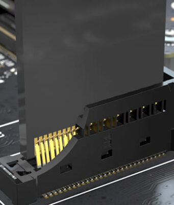 Conector PCIe 6.0 HSEC6-DV para microtarjetas de interconexión