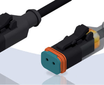 Conectores AT sobremoldeados para maquinaria y vehículos agrícolas