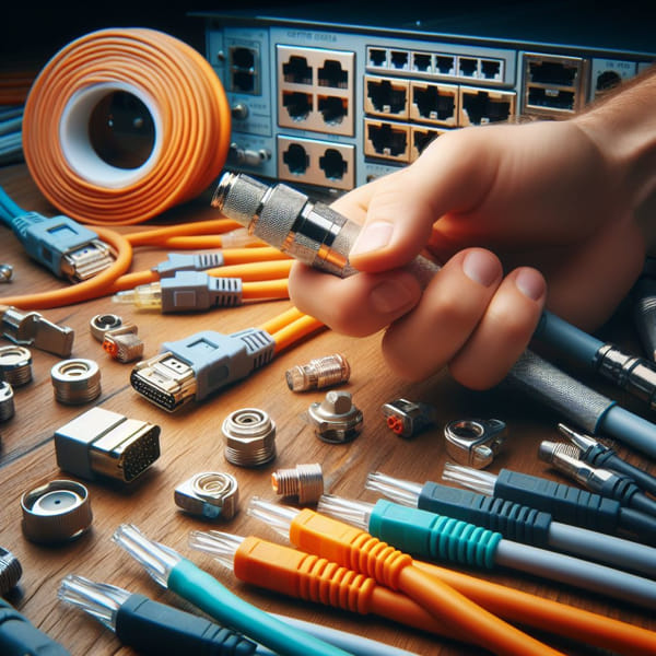 Cables y conectores de calidad certificada para instalaciones de redes 