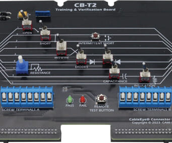 Tablero de entrenamiento y verificación CableEye CB-T2