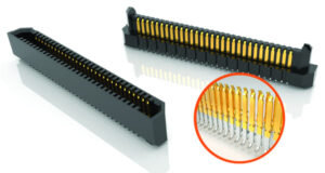 Conectores estrechos Edge Rate placa a placa