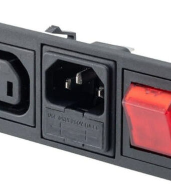 Conectores, módulos de entrada de alimentación y PDU IEC